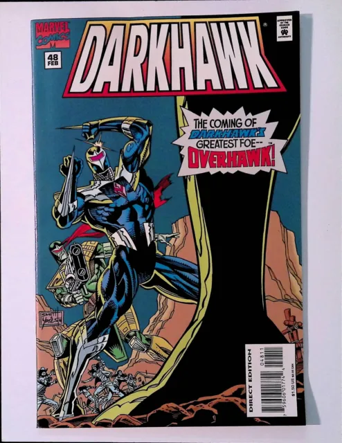 Darkhawk (1995) #48 VF/NM Marvel Comic Rare 1st Cameo Overhawk Low Print