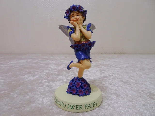 Bleuet Fairy Fée des Fleurs Déco Figurine Design Cicley Mary Barker - Vintage