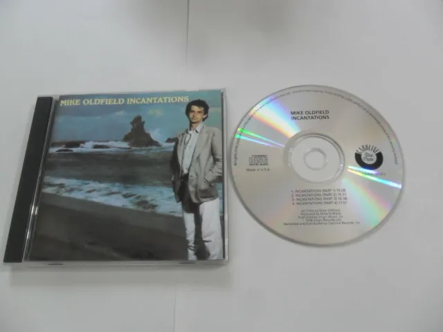Mike Oldfield ‎– Incantations (CD) USA Pressing