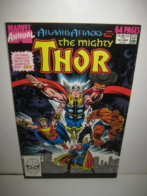 The Mighty Thor Atlantis Attacks Marvel Comics Annual 14 1989