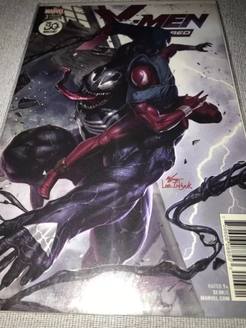 X-MEN RED  #3- Variant (9.6-9.8) INHYUK LEE VENOM/SPIDER-MAN