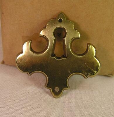 5 Vintage Style Brass Escutcheons Key Hole Covers Cabinet Furniture Hardware '