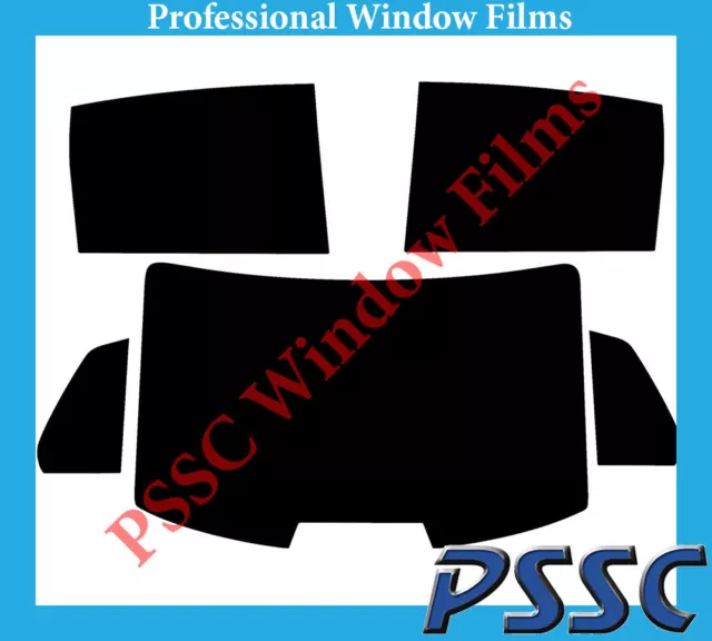 PSSC Pre Cut Rear Car Window Films - VW Phaeton Saloon 2002 to 2016