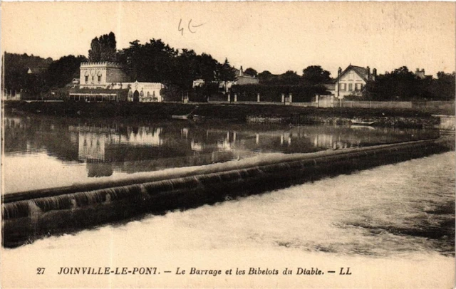 CPA AK JOINVILLE-le-PONT Le Barrage et les Bibelots du Diable (600017)