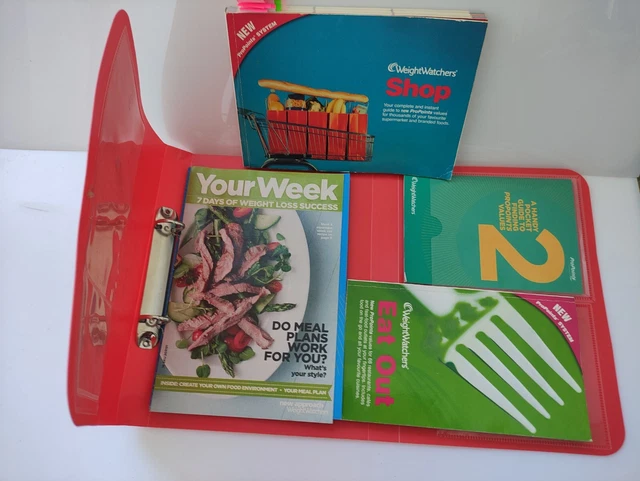 Weightwatchers cartella punti professionali rosso