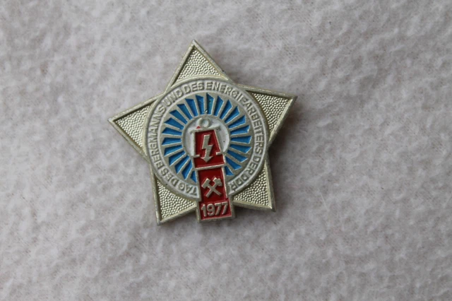 30892 Stemma Prodotto Tag Des Minatore E Del Lavoratore DDR Settore Minerario