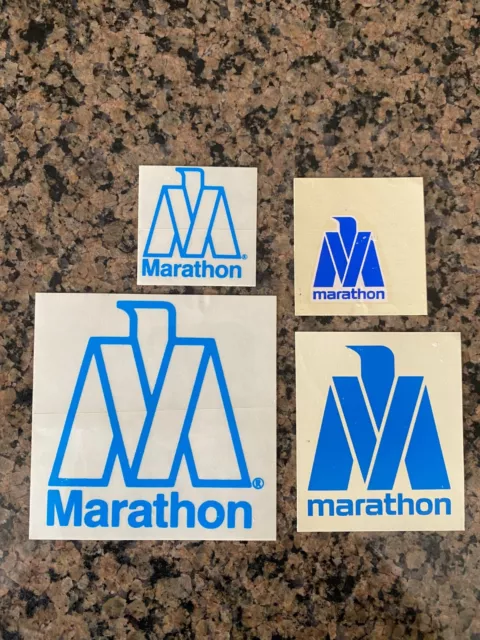 Vintage Oilfield Sticker Collection Lot Of Marathon Drilling 70S-80S