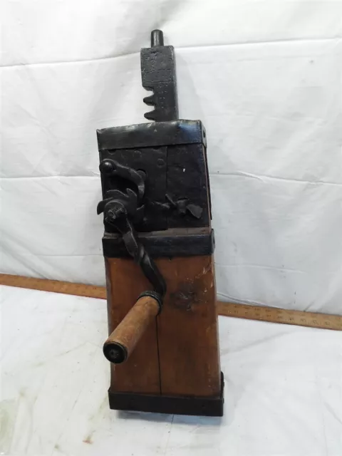 Antique Conestoga Wagon Jack Blacksmith Signed Covered Wagon Tool Lancaster 1842