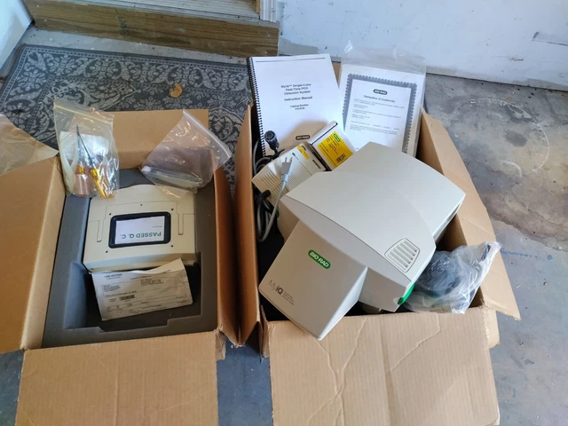 BIO-RAD MYIQ REAL-TIME PCR OPTICAL MODULE & Icycler Optical Lid New In Boxes