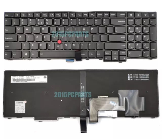 Original Neu Lenovo Thinkpad T540 T540P T550 T560 E531 E540 Tastatur Hintergrundbeleuchtung USA