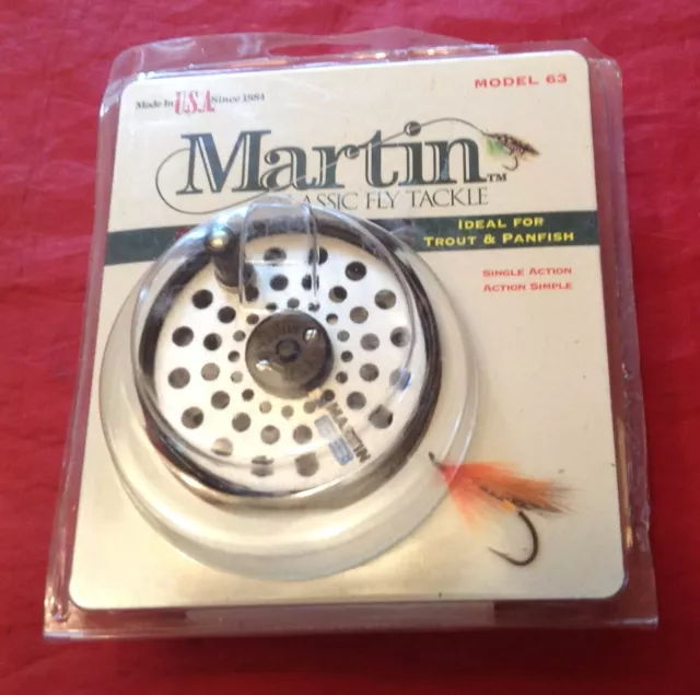 MARTIN CLASSIC FLY Reel MC 56 Made in USA $49.99 - PicClick