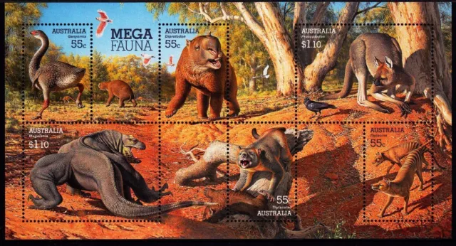 2008 Mega Fauna,  Mini sheet,  MUH
