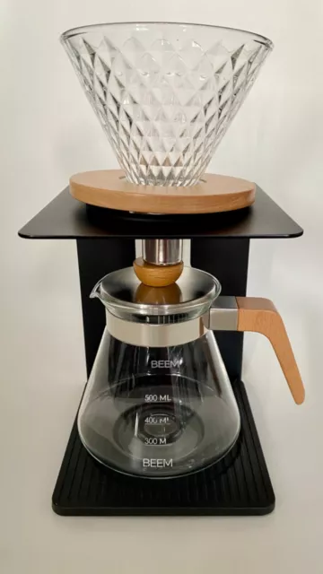 Beem Kaffeebereiter Set Pour Over 4 Tassen 500 ml NP 59 € sehr guter Zustand