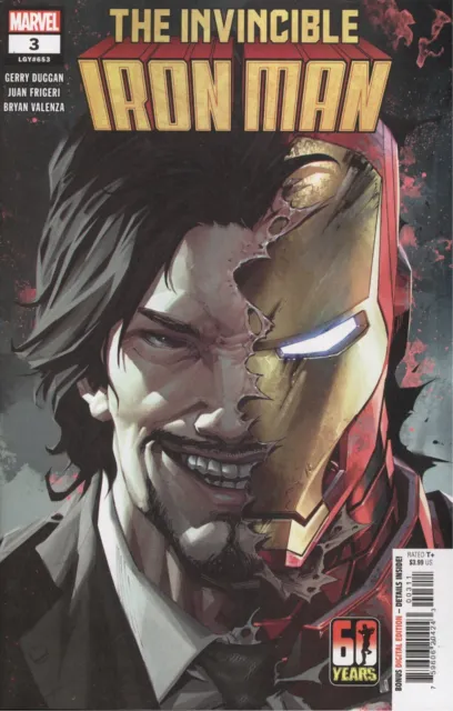 Invincible Iron Man #3 Vf/Nm Marvel Hohc 2023