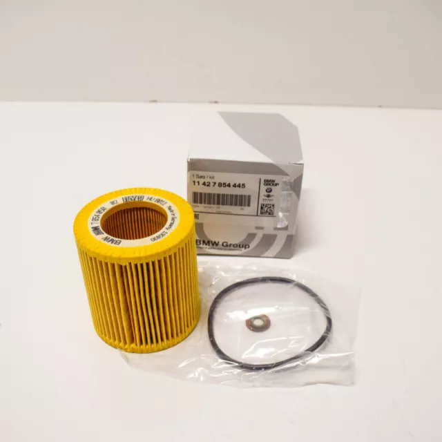 BMW 3 F83 F82 F87 M3 M4 M2 Oil Filter Kit 11427854445 7854445 NEW GENUINE