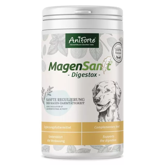 AniForte MagenSanft für Hund - Naturprodukt, Unterstützt Verdauung, Magen Darm