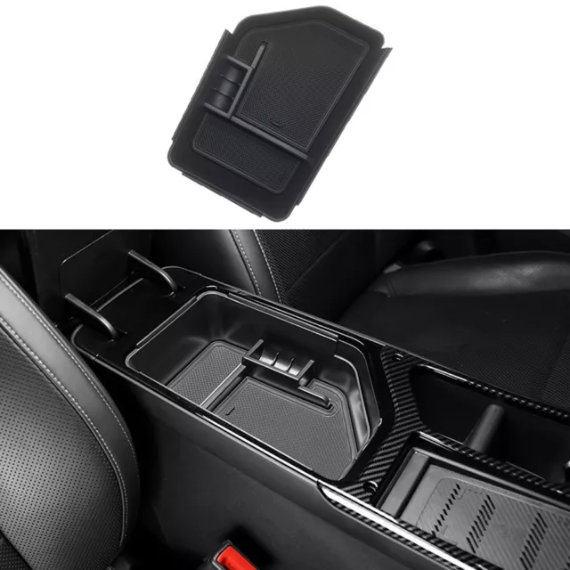 Car Center Console Storage Box Armrest Organizer Tray For Kia EV6 2022 2023 RHD