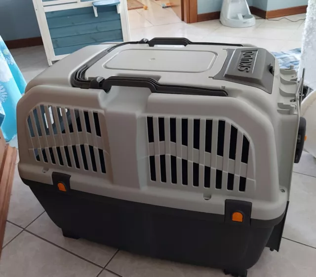 Trasportino Skudo Iata Per Cane Gatto Da Viaggio Trasporto Auto Omologato