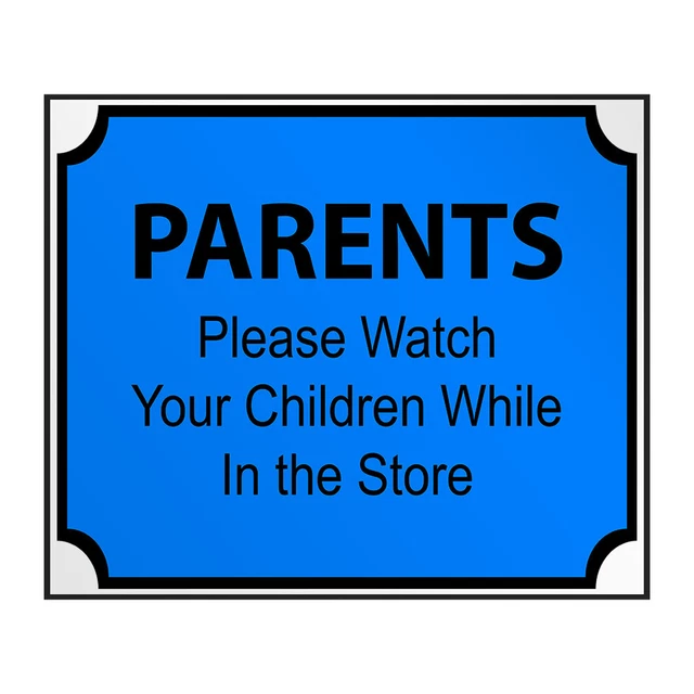 INDUSTRIAL DECALS HORIZONTAL Vinyl Stickers Facility Safety Sign Label