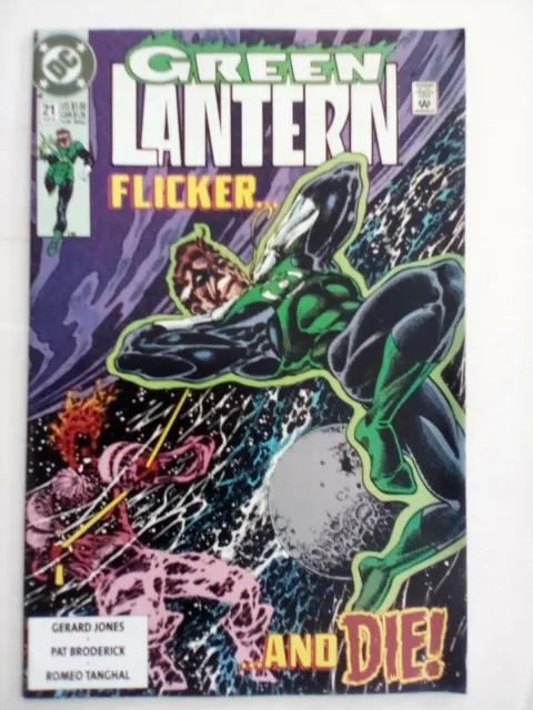 GREEN LANTERN  #21 - DC Comics - VINTAGE - 1992 - NEAR MINT CONDITION