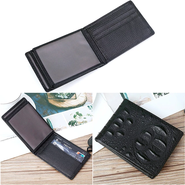 Genuine Leather Driver's License Holder for Men Women Credit Card Wallet Gifts