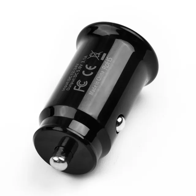 Chargeur De Voiture Adaptateur 2 USB Allume Cigare 12-24V 2,4 A Prise De Courant