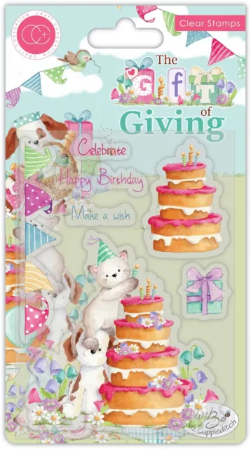 MAKE A WISH - The Gift of Giving Collection - Craft Consortium - Clear Stamp Set