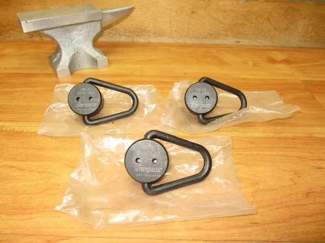 Jergens 47622 (LOT OF 3) *NEW* Swivel Eyebolt 1/2-13 2000 lbs Lift Hoist Ring