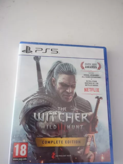 The Witcher 3 Wild Hunt Complete Edition (PS5, 2023) SEALED