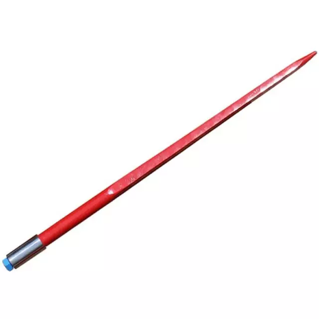 24" Square Hay Bale Spear 1350 lb capacity 1 3/8" wide w/ nut and sleeve Conus 1