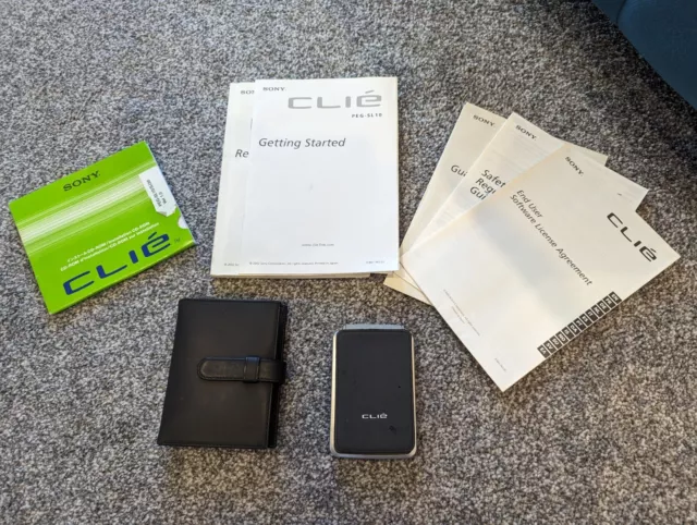 Sony Clie PEG-SL10 Palm Powered Vintage PDA