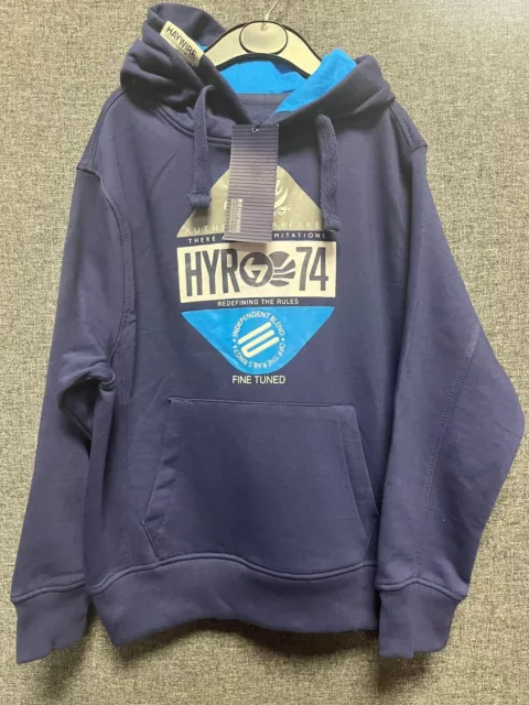 Sudadera con capucha azul Haywire mediana juventud edad 9-10 años TD037 BB 09