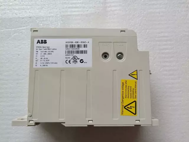 NEW ONE ABB Inverter ACS150-03E-01A2-4 0.37KW