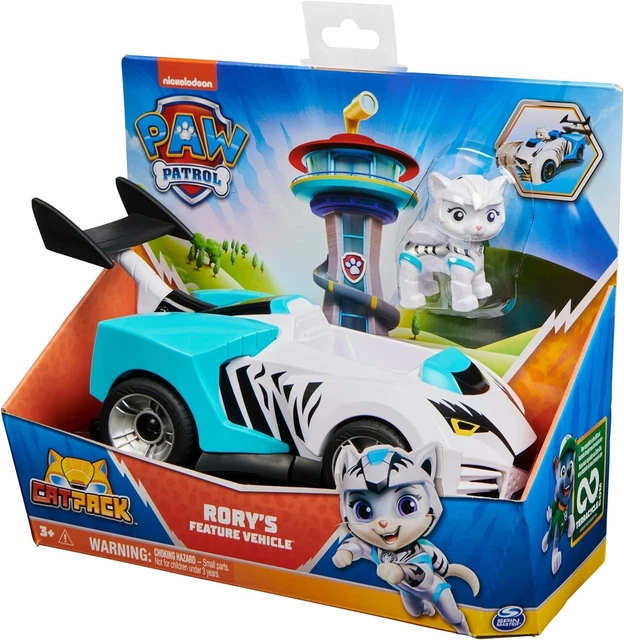 Cat Pack Rory PAW PATROL, CAT Pack, Rory’s Transforming Toy Car £27.99 - PicClick UK