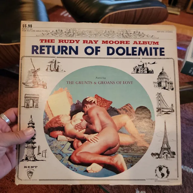 Return Of Dolemite: Superstar by Rudy Ray Moore (Record, 1971) KST-010