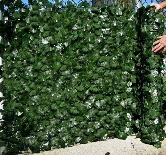 3M30M BLÄTTER ZAUN Grün Sichtschutz Windschutz Zaun Garten Balkon