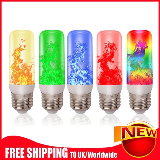 E27E26 Flickering Outdoor Light Novelty Indoor Light Bulbs for Home Garden Bar