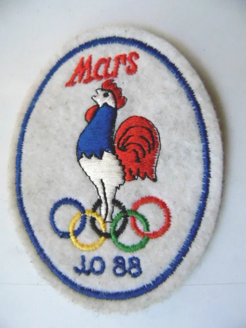 Insigne Officiel Jeux Olympiques De Grenoble 1968 - Arthus Bert - Ski Et Montagne
