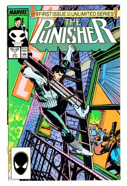 The Punisher #1 (1987, Marvel) First Ongoing Solo Punisher Series, Key Issue