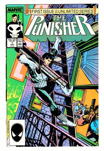 The Punisher #1 (1987, Marvel) First Ongoing Solo Punisher Series, Key Issue