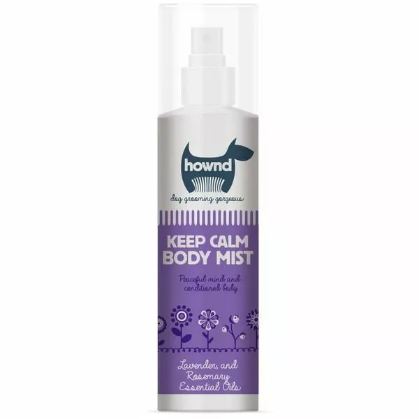 Hownd Keep Calm Natural Soothing Calming Dog Conditionin Spray Body Mist 250ml