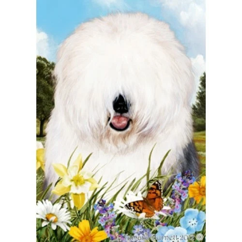 Summer House Flag - Old English Sheepdog 18129