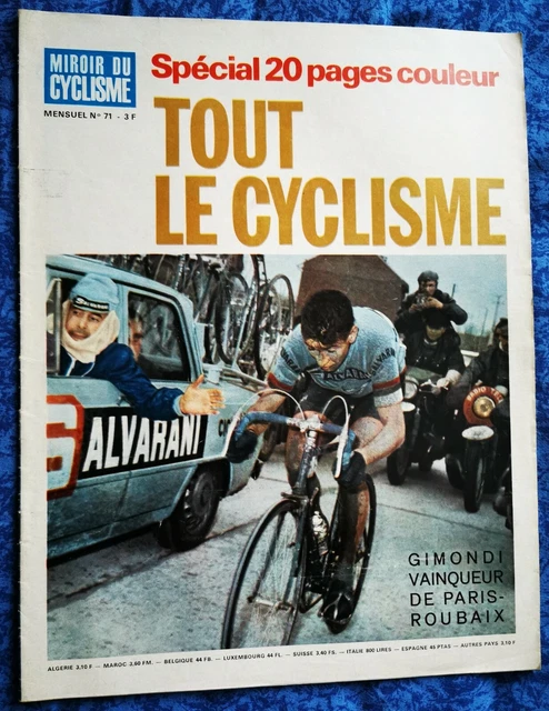6 Revues Miroir Du Cyclisme N° 71, 73, 152, 161, 164, 166.