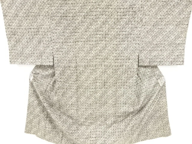 11010# Japanese Kimono / Antique Mens Juban / Square & Abstract Animals