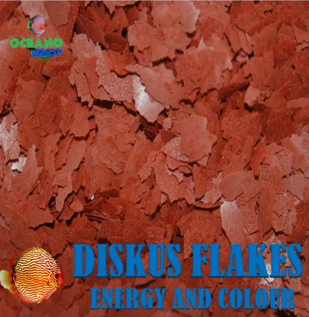 Diskus flakes energy and colour alimento escamas peces disco a granel comida