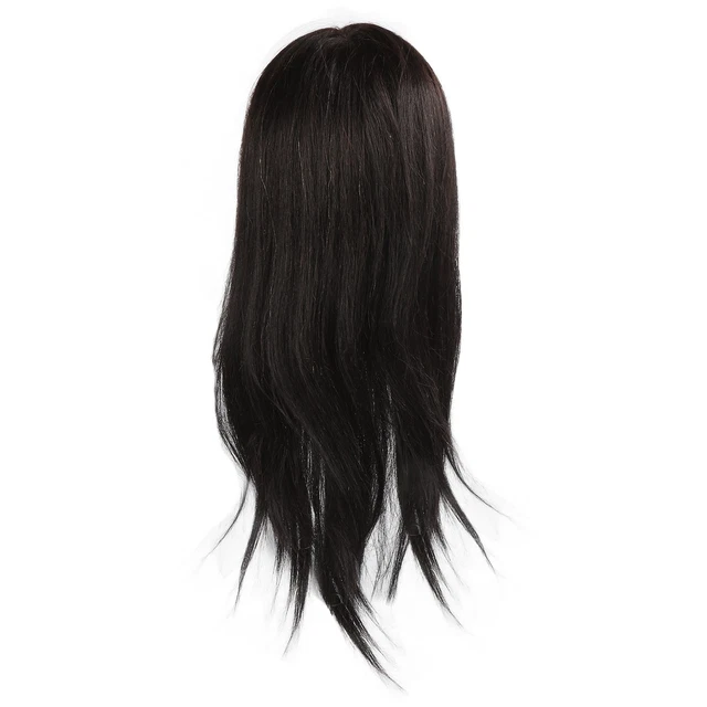 55cm Hair Mannequin Head Hair Stying Training Large Ears Mixed Real Hairdres Ecm