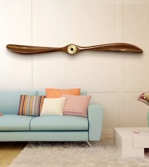 Wooden Airplane Propeller for Wall Decor CLIPPER 6 feet by WoodFeather Wooden Airplane Propeller for Wall Decor CLIPPER 6 feet by WoodFeather