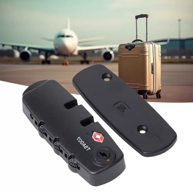 Tool 3 Digit Combination Lock Suitcase Luggage Coded Lock Customs Password Lock