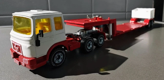 Vintage Jouet Toy Camion Man Diesel Turbo Semi-R Made in