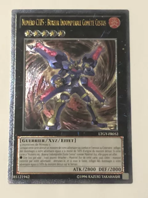 Carte Yu-Gi-Oh - Numéro C105: Boxeur Indomptable Comète Cestus - LTGY-FR052 - FR